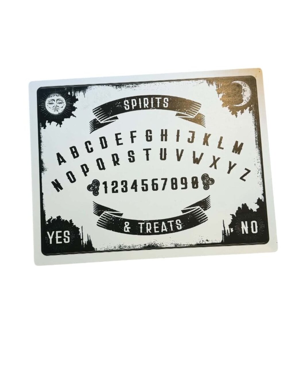 Halloween-themed, Spooky Ouija Serving Platter